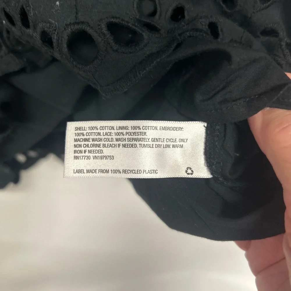 Universal Thread Black Long Sleeve Dress - Picture 3 of 5